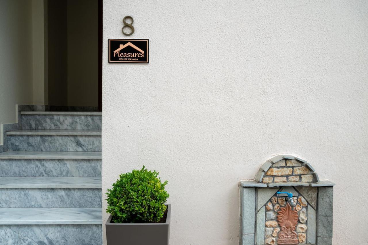 Ferienwohnung Pleasures House Kavala Exterior foto